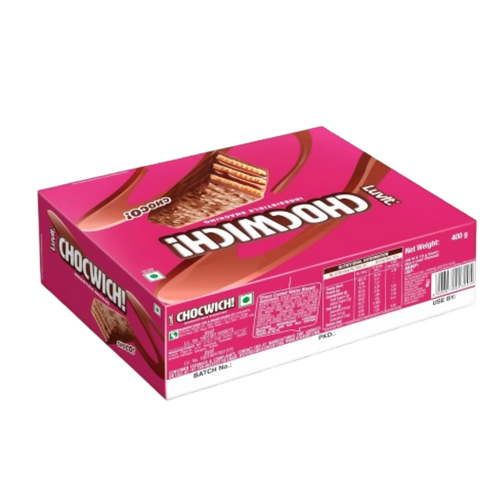 LuvIt Chocwich Brown Crispy Wafer Chocolates