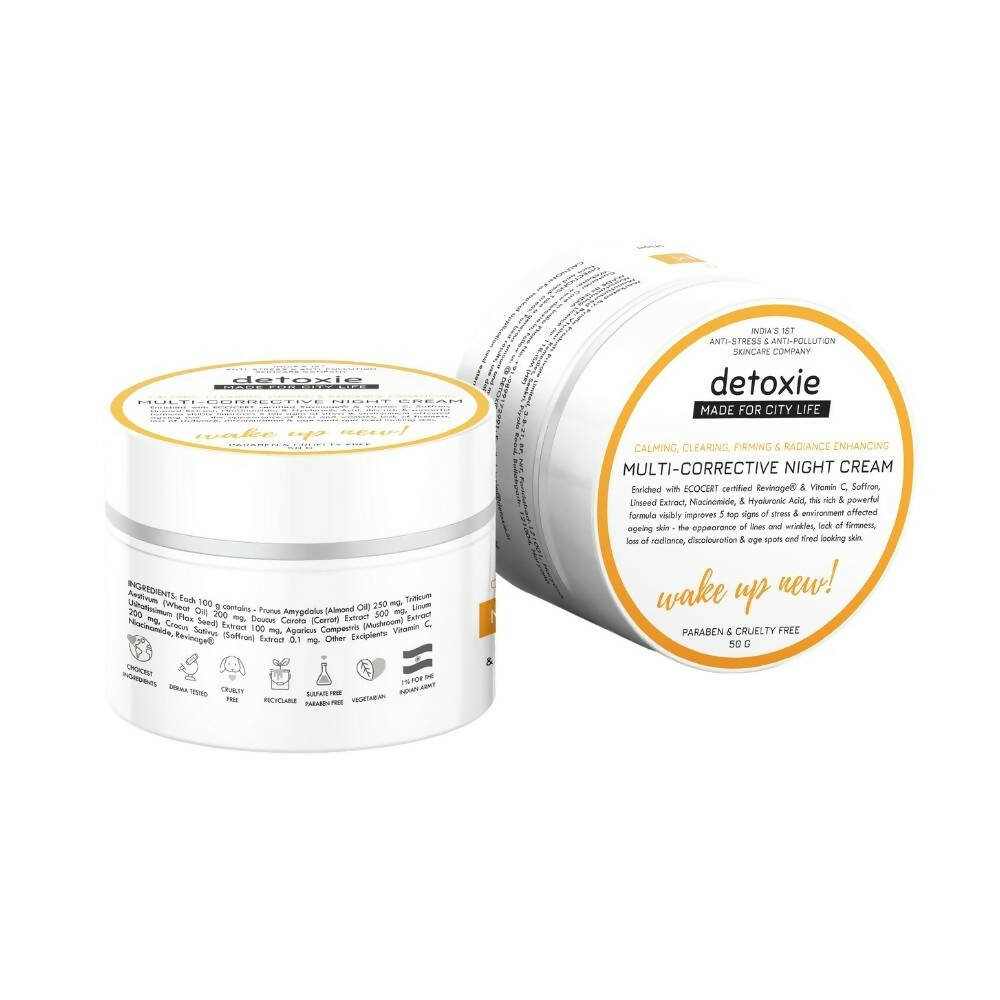 Detoxie Multi-Corrective Night Cream - 50 gms