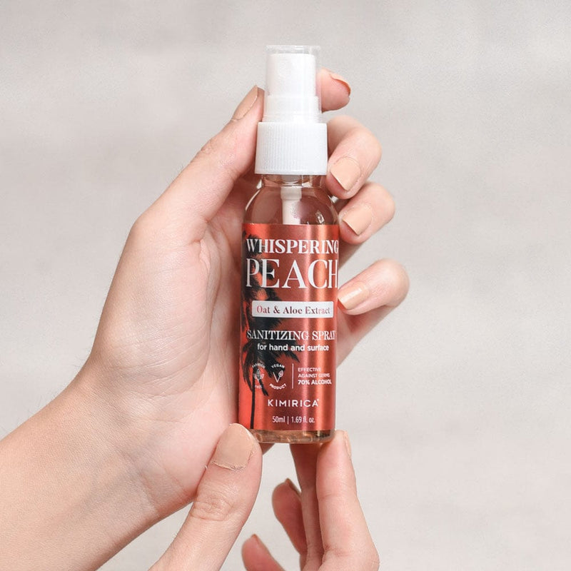 Kimirica Whispering Peach Hand Cleansing Spray - 50 ml