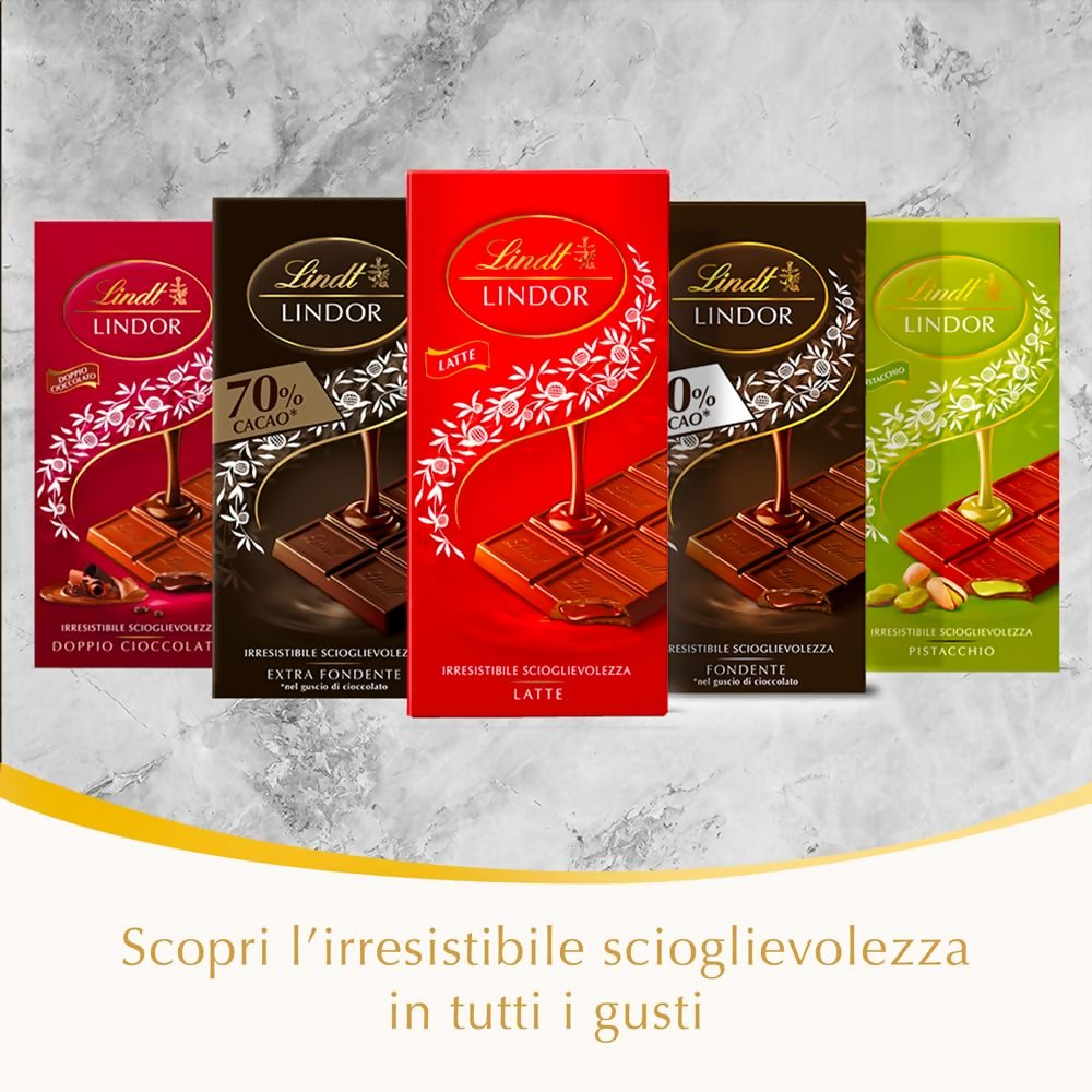 Lindt Lindor White Bar - White Chocolate