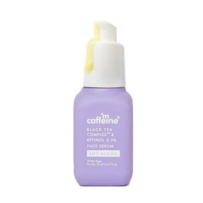 mCaffeine Retinol 0.3% & Black Tea Complex Anti Aging Face Serum