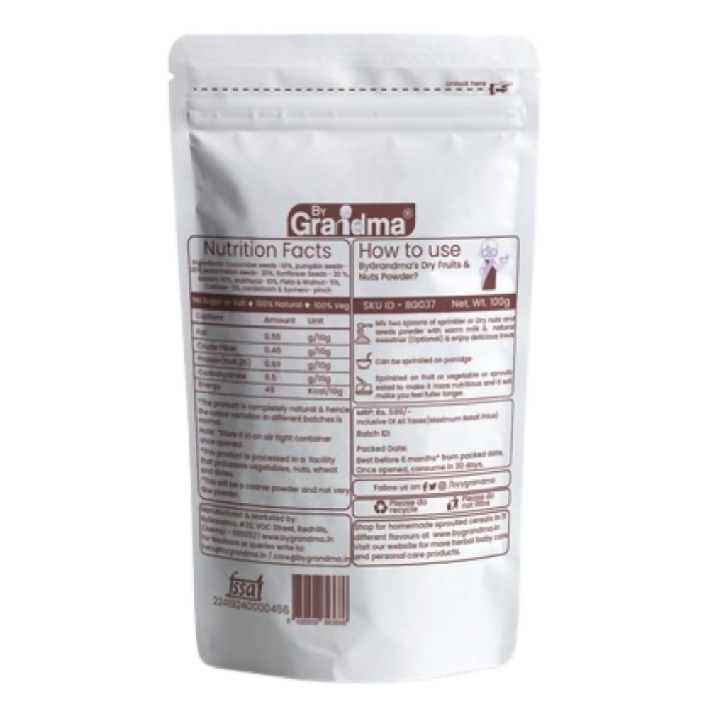 By Grandma Dry Nuts & Seeds Sprinkler Powder Mix