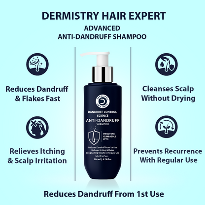 Dermistry Anti-Dandruff Control Shampoo
