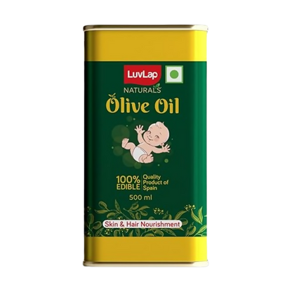 LuvLap Naturals Baby Body Massage Olive Oil for New Born