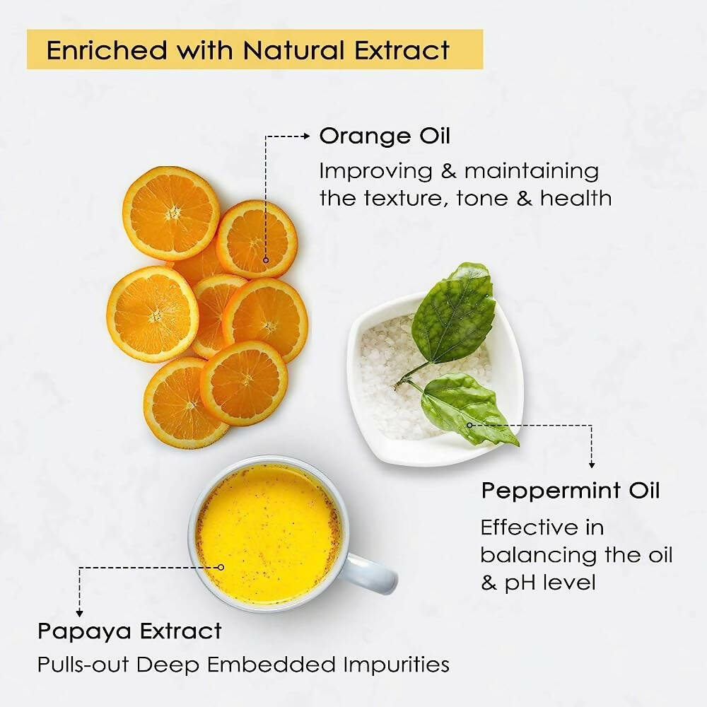 NutriGlow Papaya Fruit Facial Kit - 260 gms