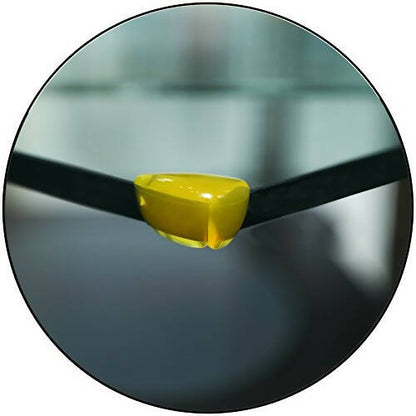 Safe-O-Kid Tear Drop Corner Caps, Yellow For Kids Protection