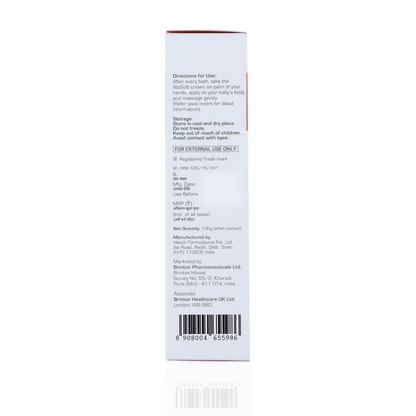 Brinton Atosoft Cream for Dry & Itchy Skin of Baby