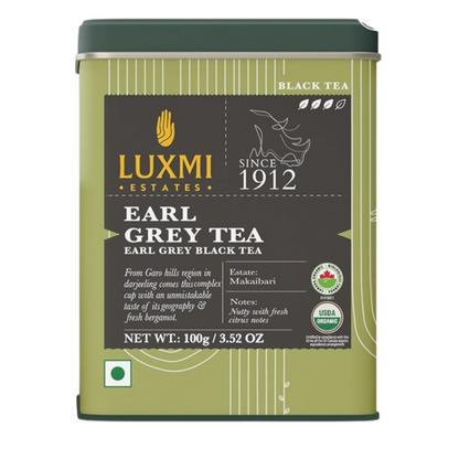 Luxmi Estates Garo Hills Organic Earl Grey Black Tea
