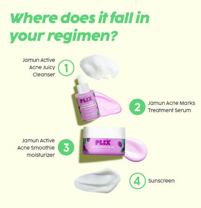 PLIX The Plant Fix Niacinamide Jamun Moisturizer and Serum Combo