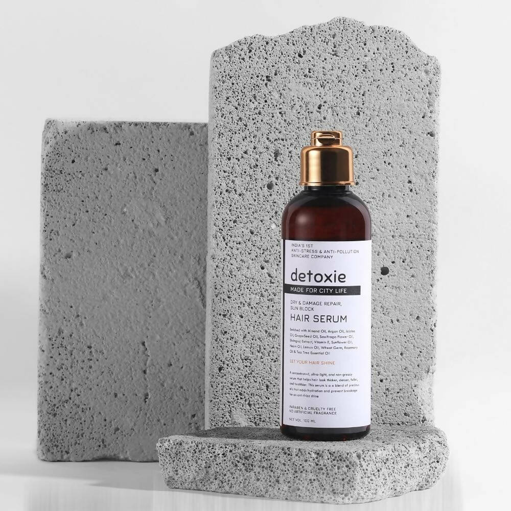 Detoxie Dry & Damage Repair Sun Block Hair Serum - 100 ml