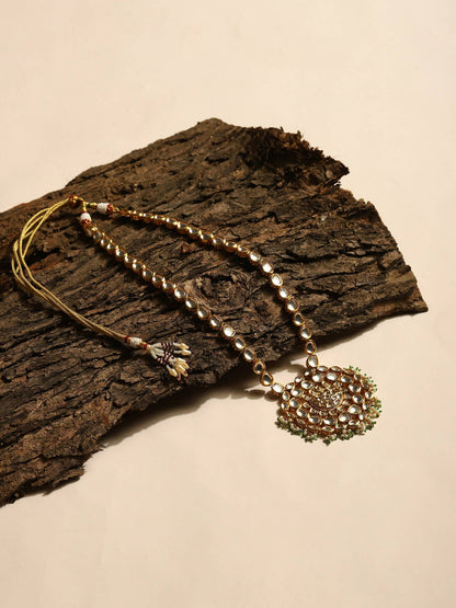 Women's Gold-Polished Necklace - Ruby Raang