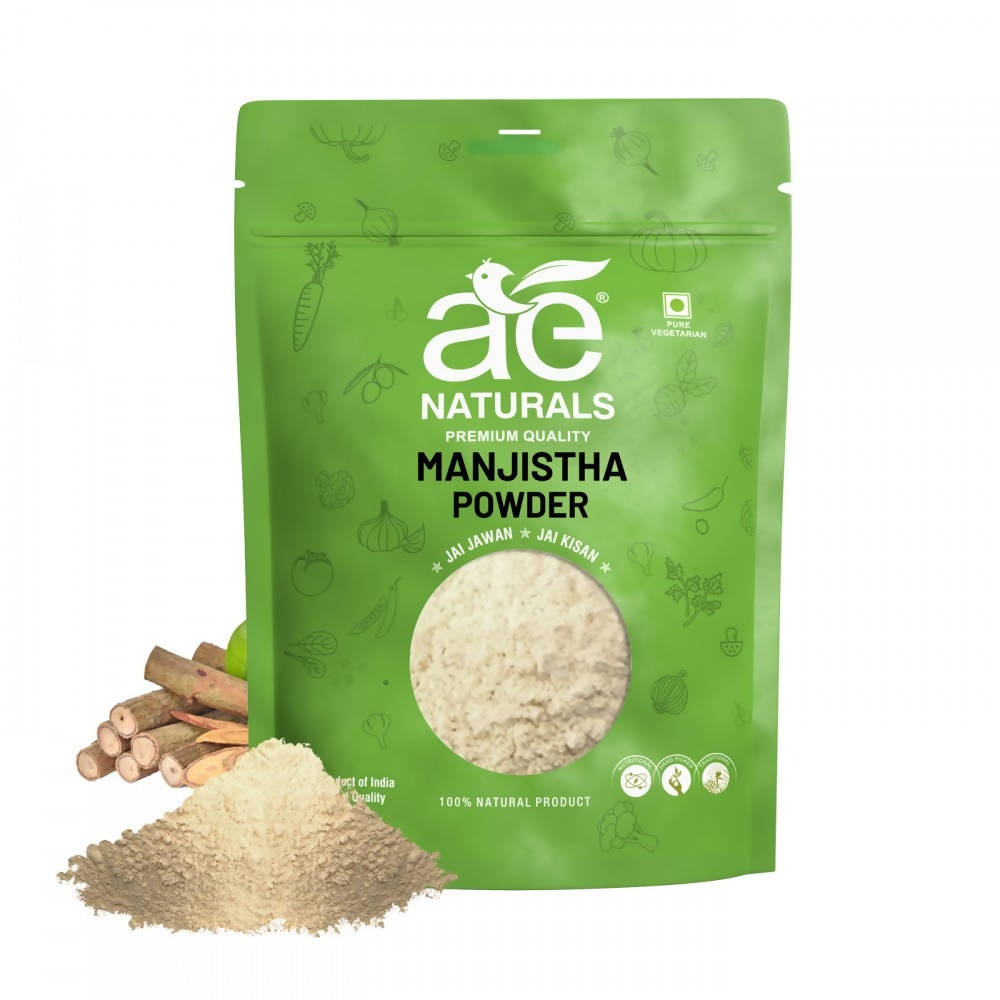 AE Naturals Pure Manjistha Powder – Herbal Care for Skin & Hair