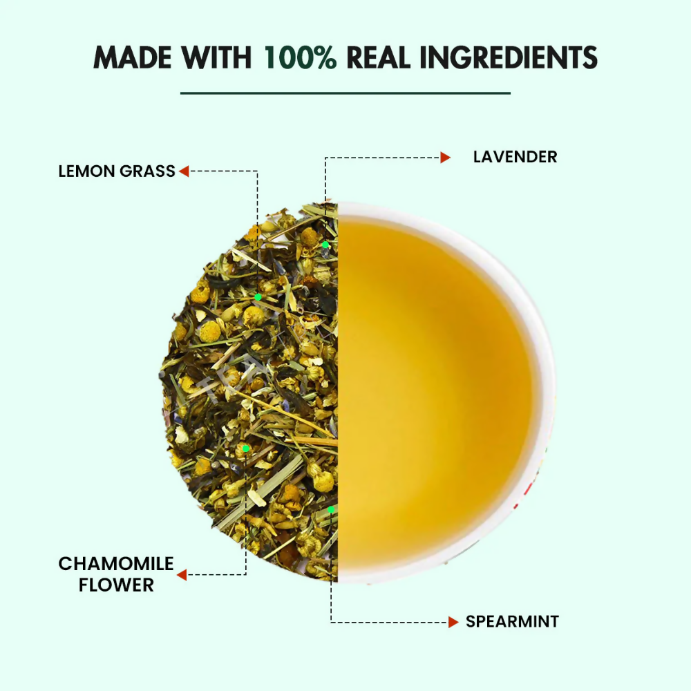 Tea Treasure Chamomile Loose Leaf Green Tea