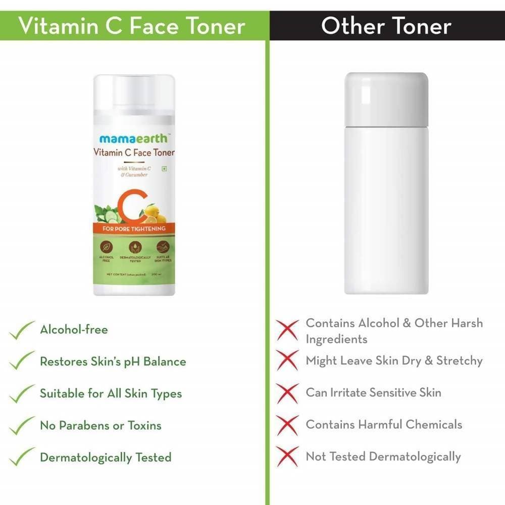 Mamaearth Vitamin C Face Toner For Pore Tightening - 200 ml