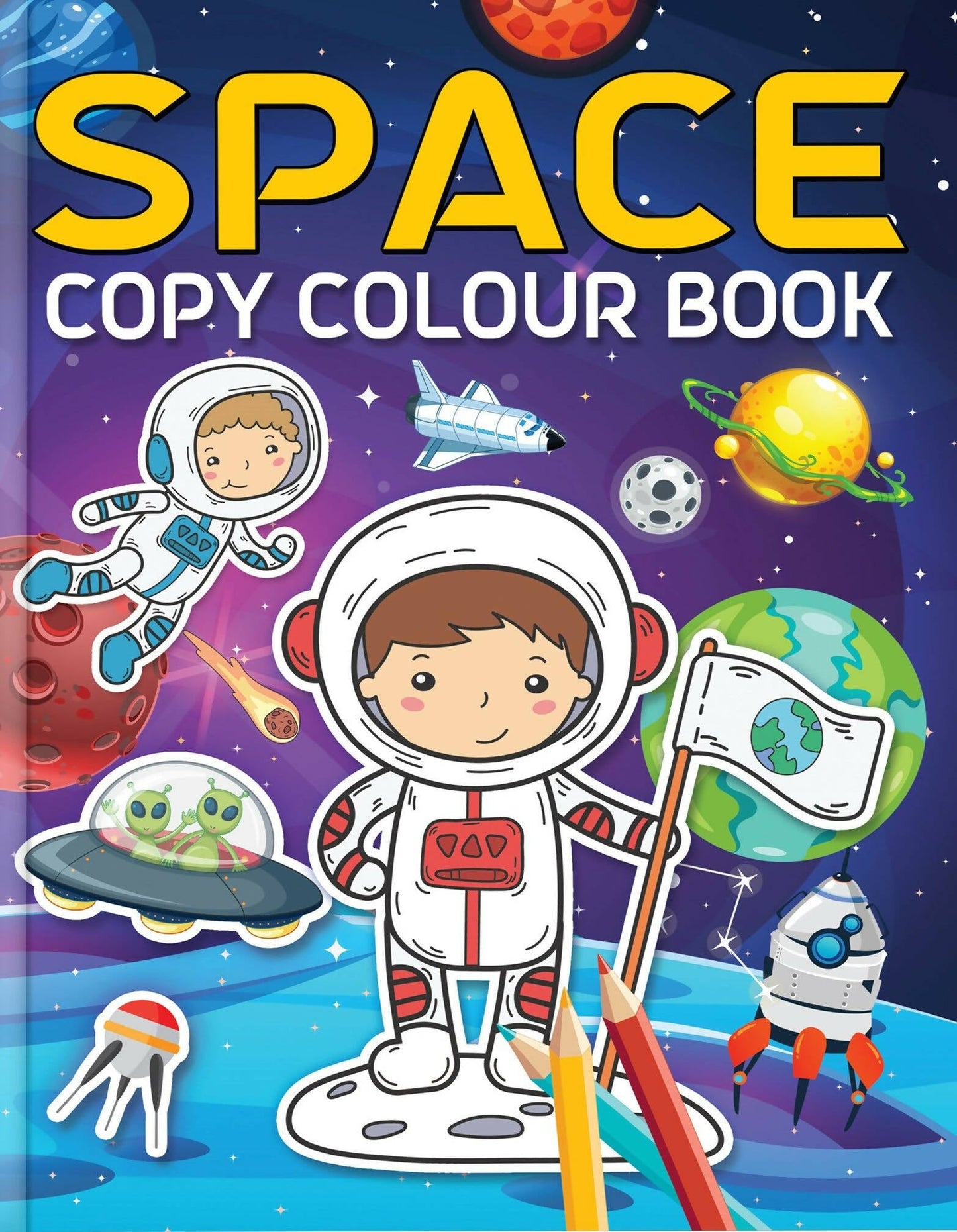 Dreamland Space Copy Colour Book