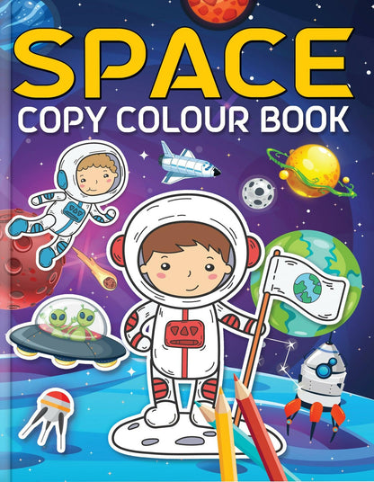 Dreamland Space Copy Colour Book
