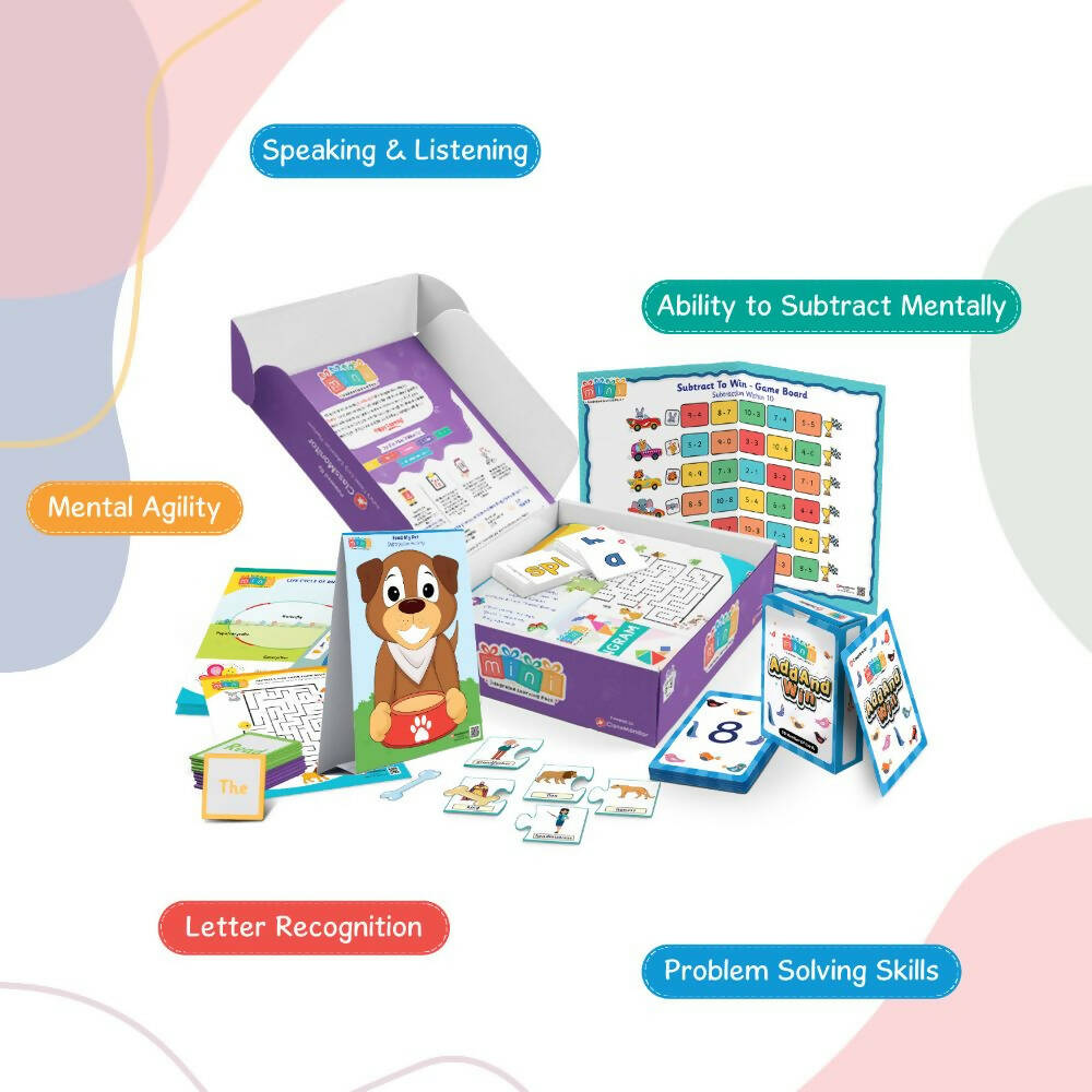 ClassMonitor Mini Learning Kit with Free Mobile App 14+ Learning & Education Topics for Preschool Learning Activities for Age 3 - 5 Years