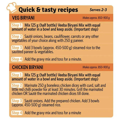 Veeba Chef Biryani Mix
