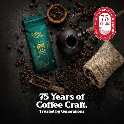 Cothas Coffee Aroma Gold Medium Roasted Coffee Beans