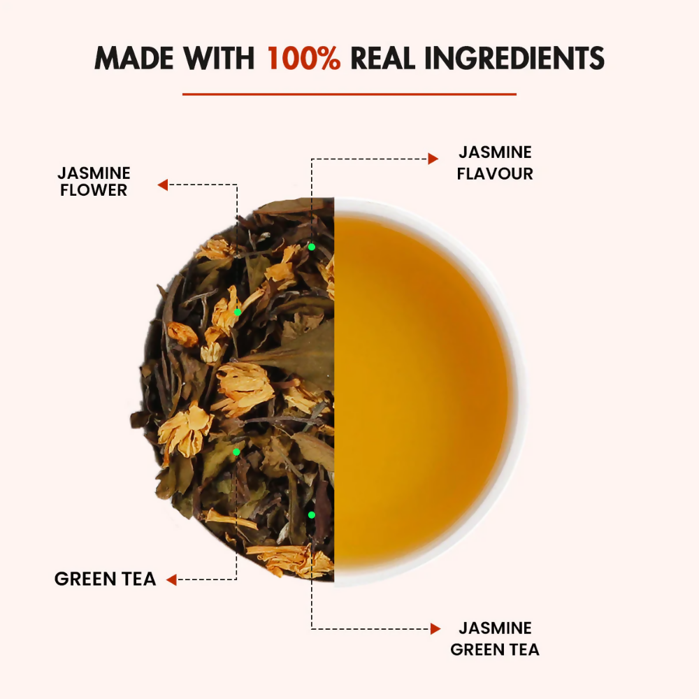 Tea Treasure Jasmine Loose Leaf Green Tea