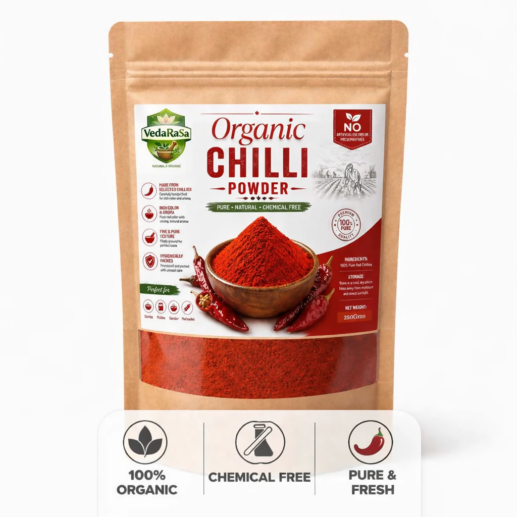 VedaRasa Organic Chilli Powder