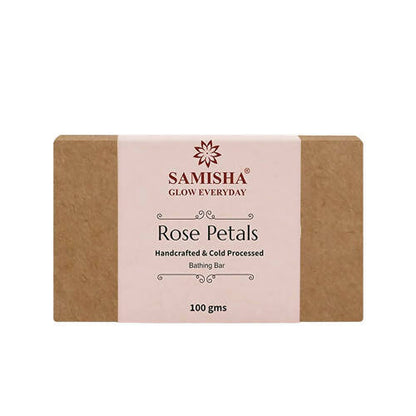 Samisha Organic Rose Petals Anti Aging Bathing Bar