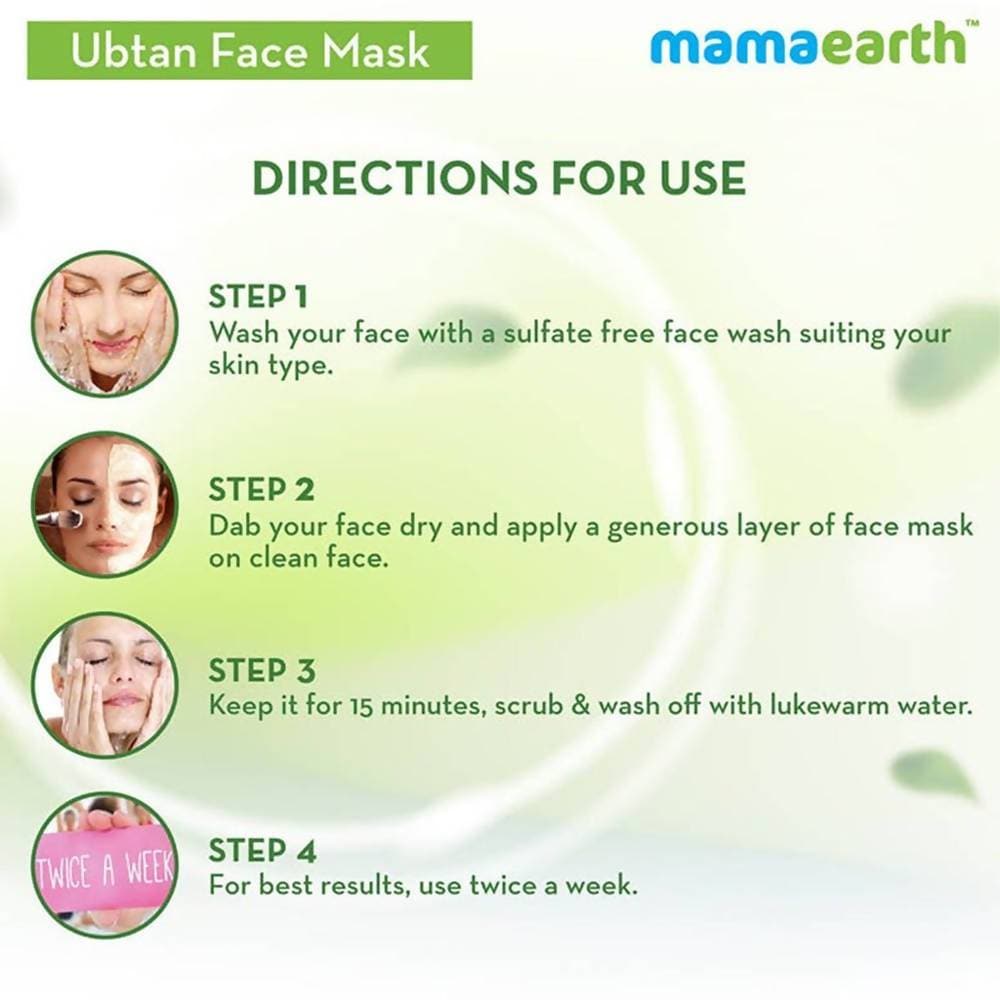 Mamaearth Ubtan Face Mask - 100 gms
