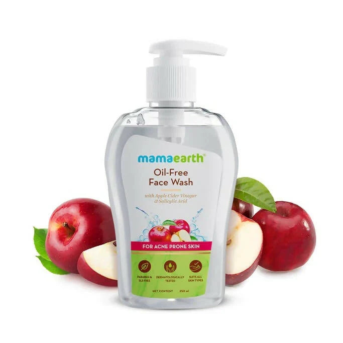 Mamaearth Oil-Free Face WashA pple  Acid for Acne-Prone Skin -100 ml