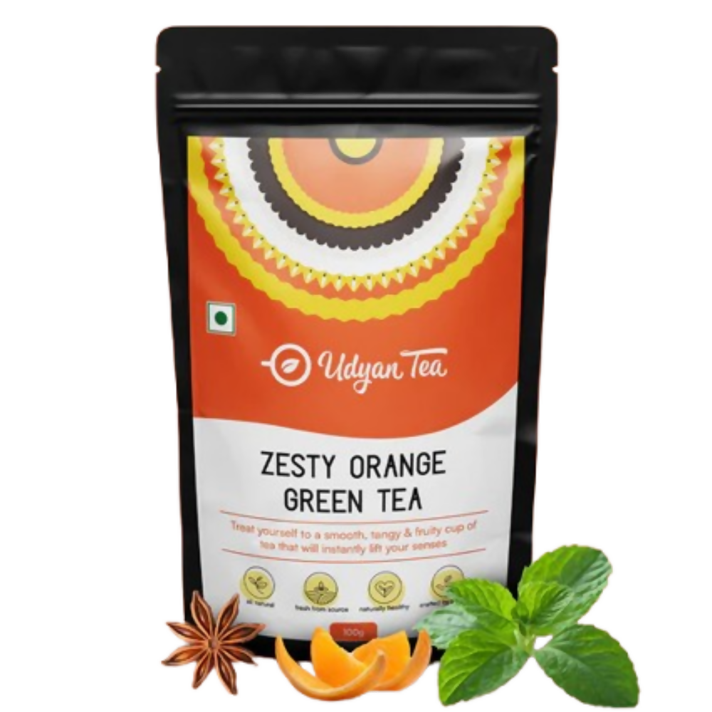 Udyan Tea Zesty Orange Green Tea