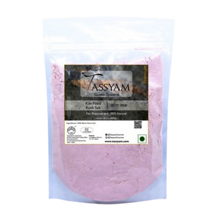 Tassyam Organics Black Rock Salt Powder