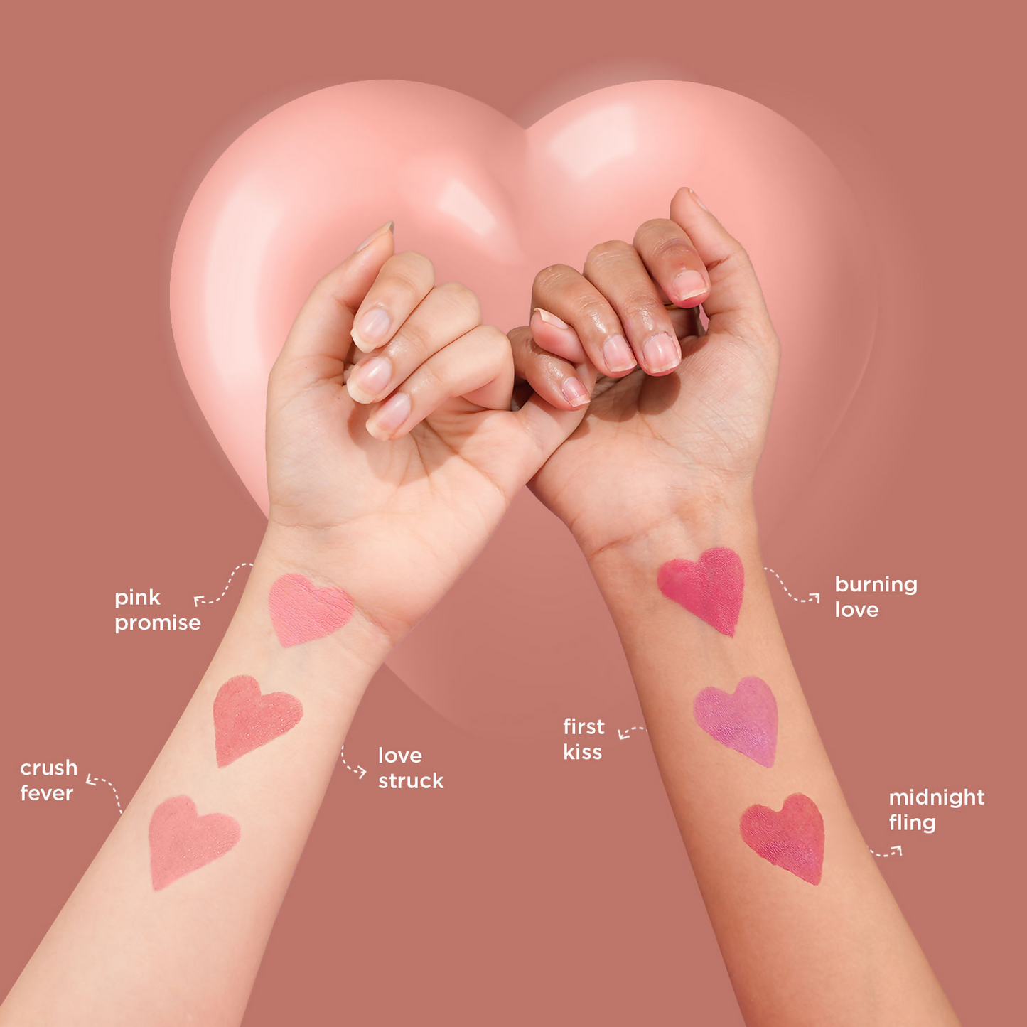 Bella Vita Organic All Hearts Face Blush - Love Struck