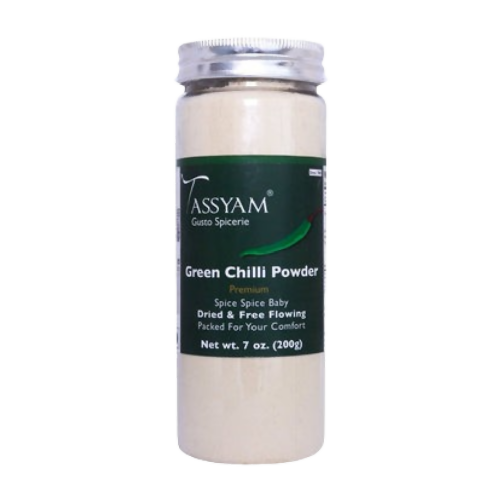 Tassyam Organics Green Chilli Powder