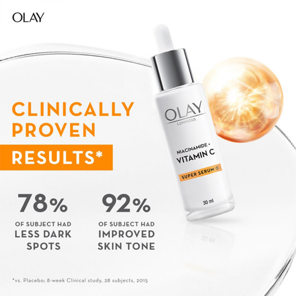 Olay Hydration Boost Kit With Niacinamide + Vitamin-C Super Serum & Cleanser