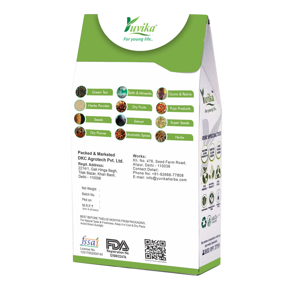 Yuvika Akarkara Powder - Anacyclus Pyrethrum - Pellitory Root Powder - 100gms