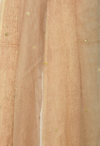 Mominos Fashion Golden Stone Work Dupatta