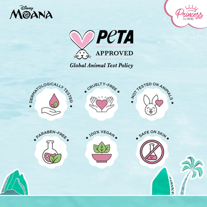 Renee Cosmetics Princess Disney Moana Bath & Body Care Set Kit