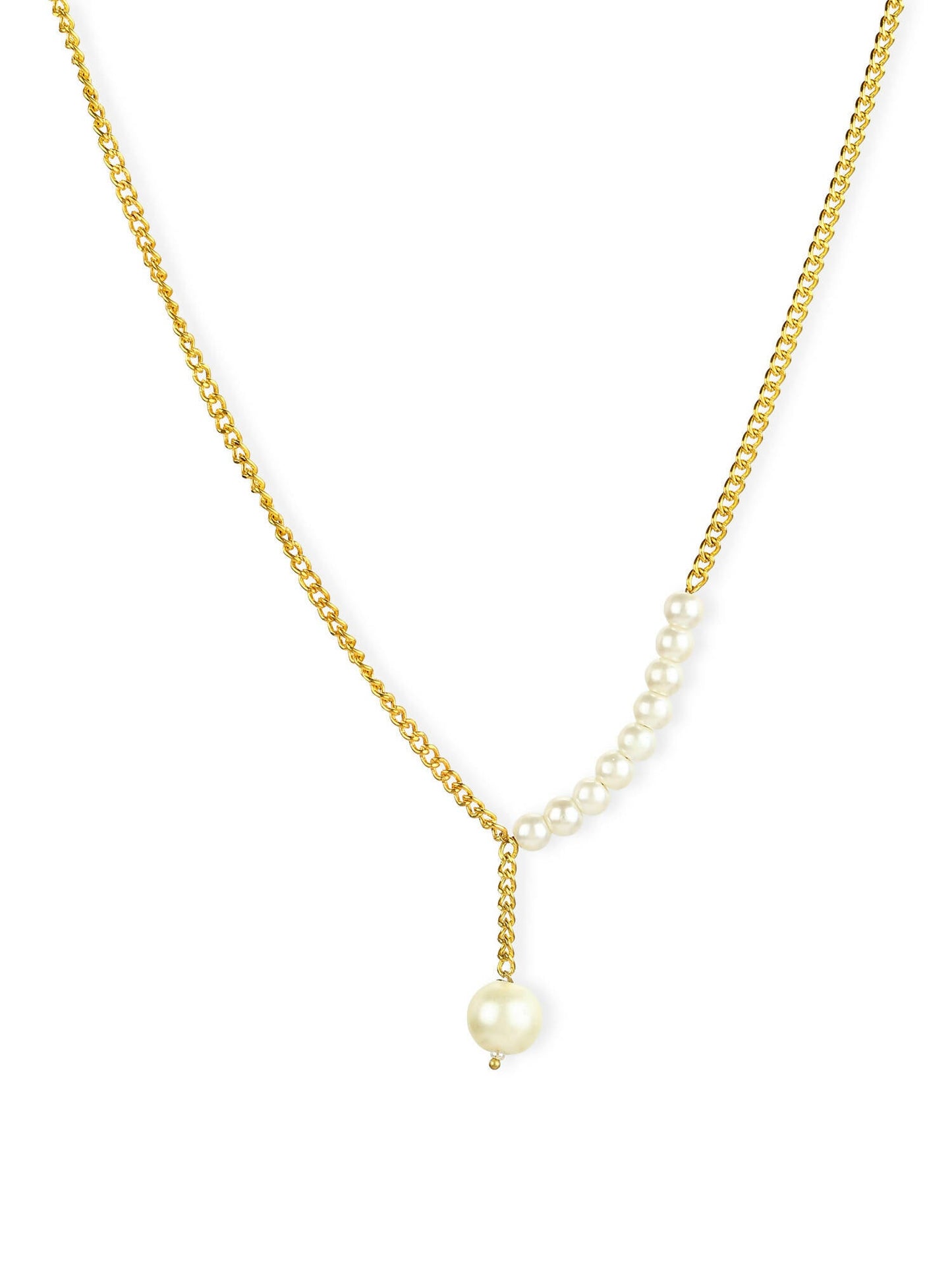 Women's Gold-Polished Chain - Ruby Raang