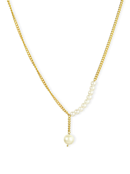 Women's Gold-Polished Chain - Ruby Raang