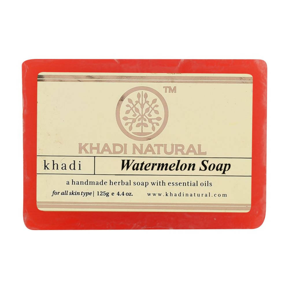 Khadi Natural Watermelon Soap - 125 gm - Pack of 2