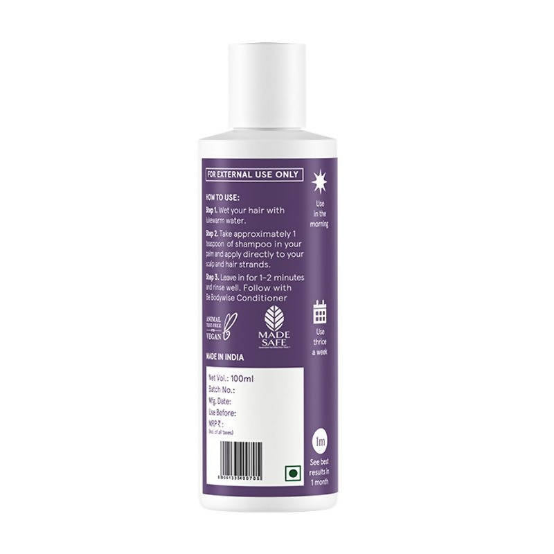 BeBodywise 1% Ketoconazole Dandruff Shampoo  - 100 ml