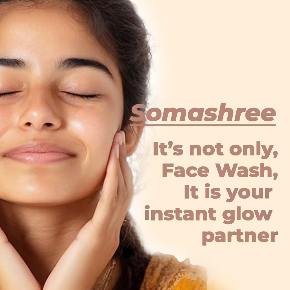 Pureus Herbals Somashree Rice Water & Vitamin C Face Wash