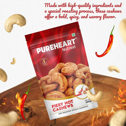 Pureheart Nutreat Fiery Hot Cashews