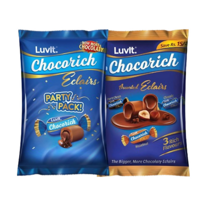 LuvIt. Chocorich Assorted Eclairs