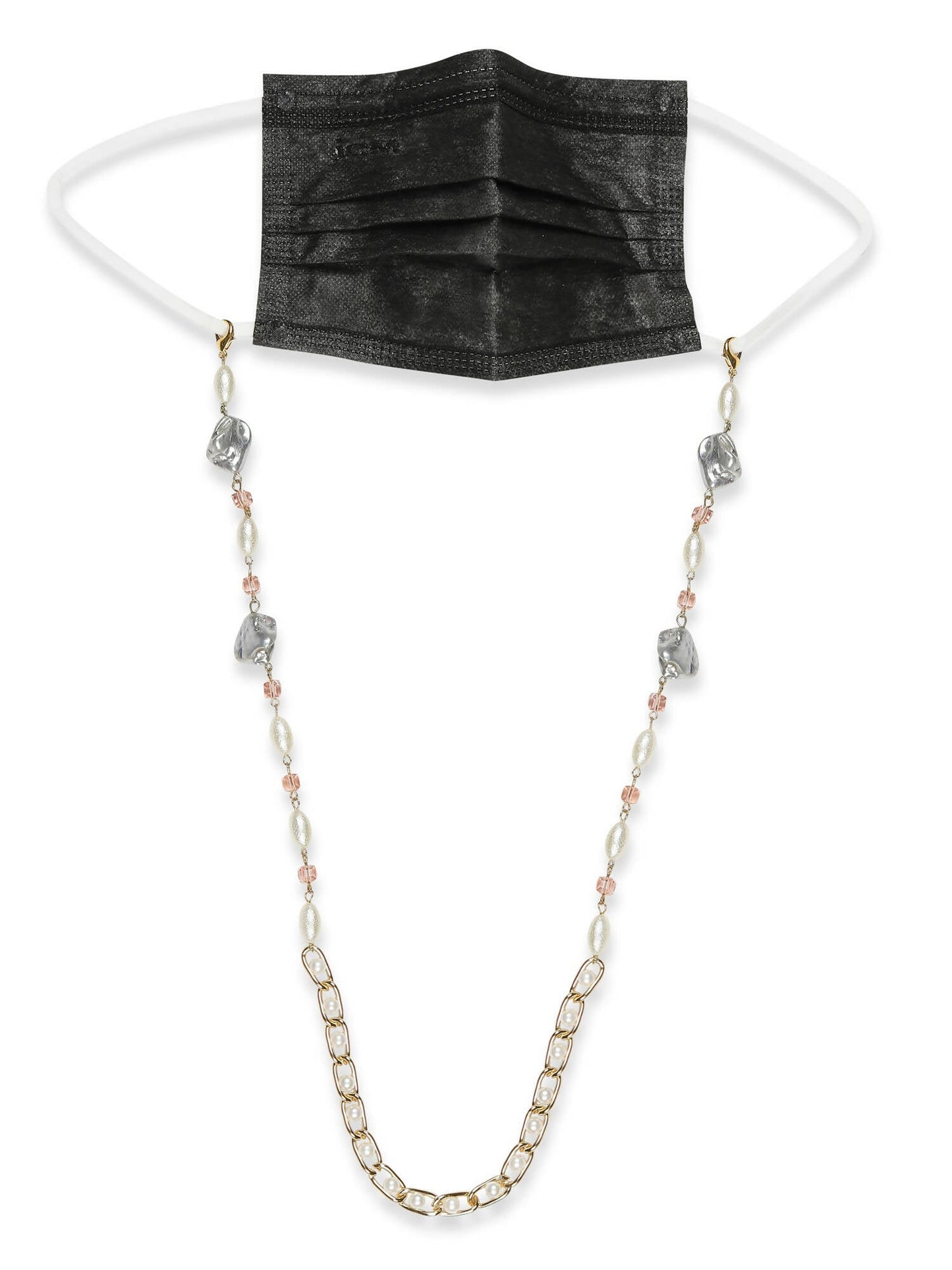 Embellished Mask Chain - Ruby Raang