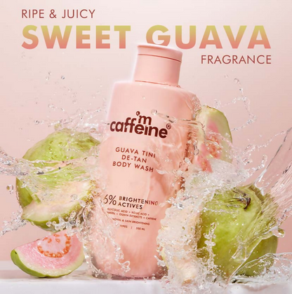 mCaffeine Pink Glow Set (Guava Body Wash & Sweet Escape Body Lotion)