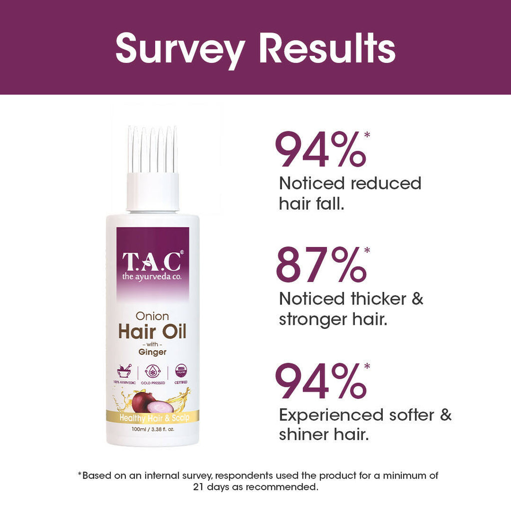 T.A.C - The Ayurveda Co. Onion Hair Oil for Hair Growth