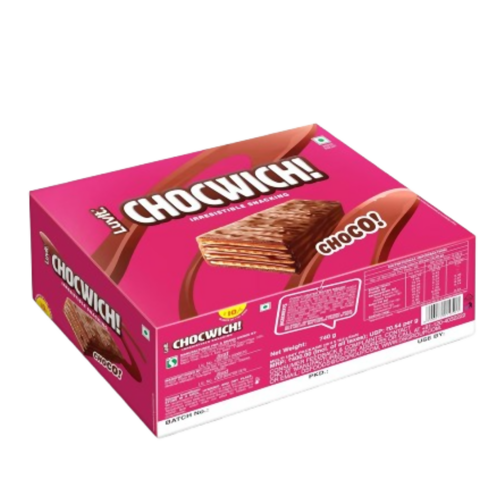 LuvIt Chocwich Brown Crispy Wafer Chocolates