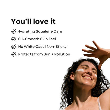 Detoxie Squalene & Silk Protiens SPF50 Sunscreen Gel For All Skin Types