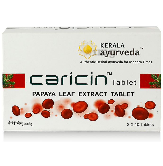Kerala Ayurveda Botanical Wellness Tablets – 20 Tabs