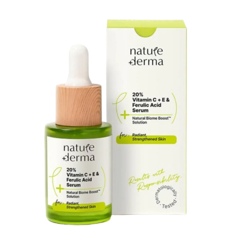 Nature Derma 20% Vitamin C + E & Ferulic Acid Serum -30 ml